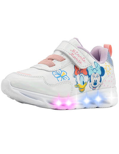 Tenis Niña Minnie Mouse Daisy Duck LED Tropicana