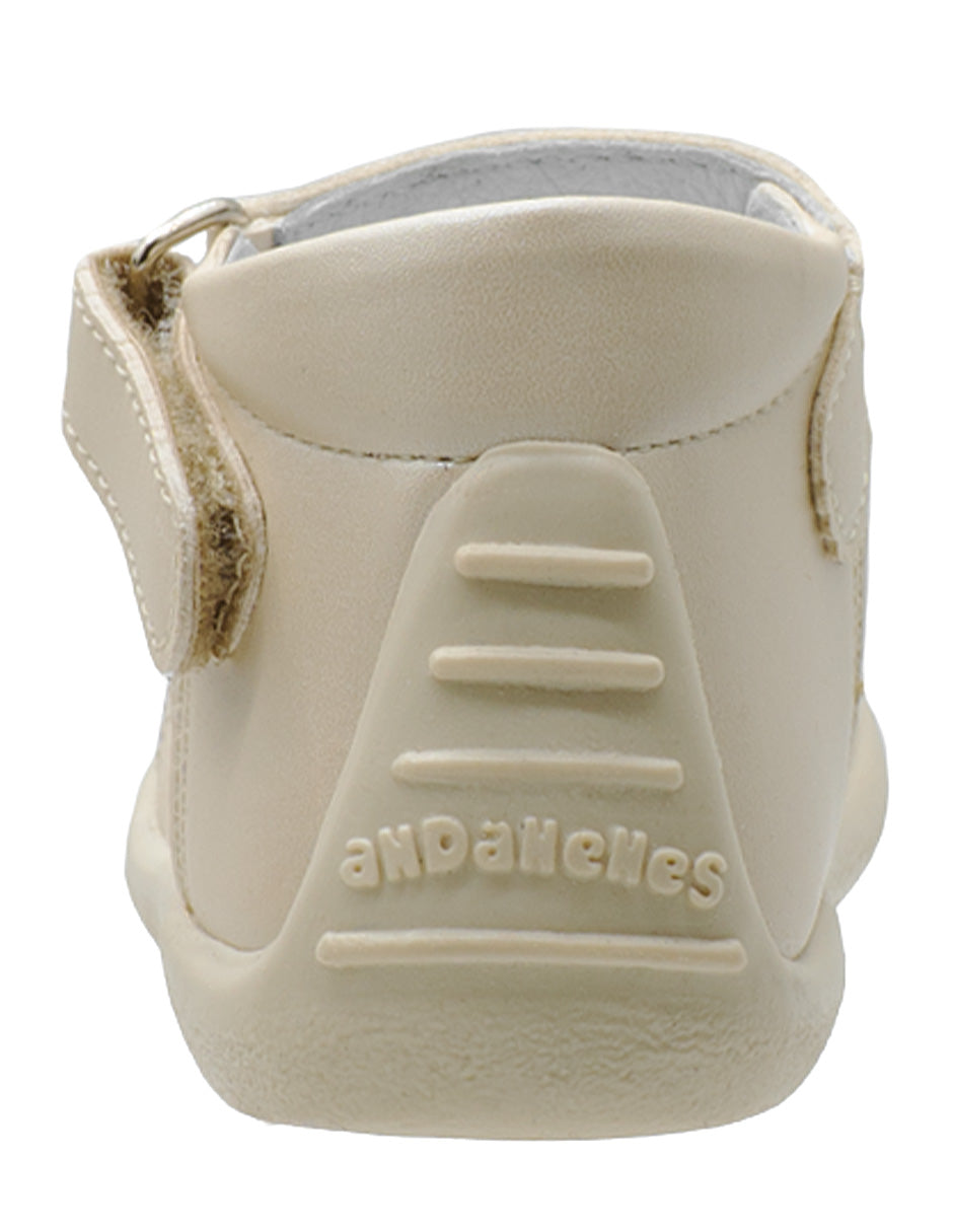Zapato Mary Jane Oro Primeros Pasos Niña Andanenes