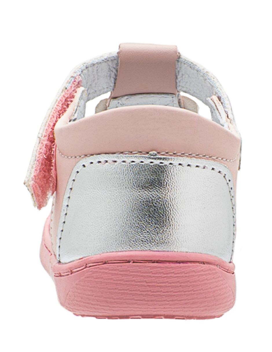 Zapato Mary Jane Rosa Plata Niña Andanenes®