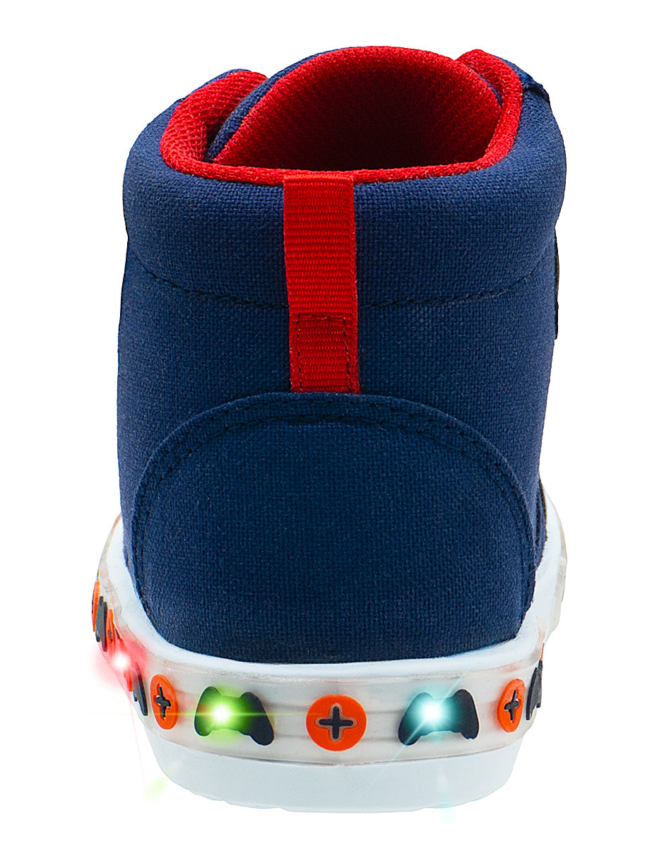 Tenis ArmyIII LED Marino Niño Gamer Bubble Gummers®