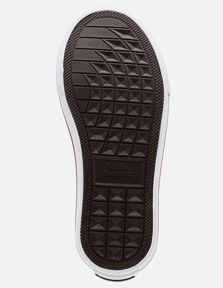 Tenis Bota Para Niño Bubble Gummers Marino Rojo