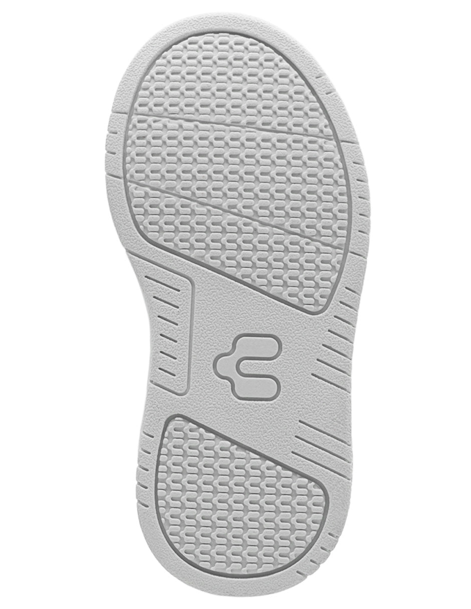 Tenis Escolar Bota Para Niño Charly Blanco
