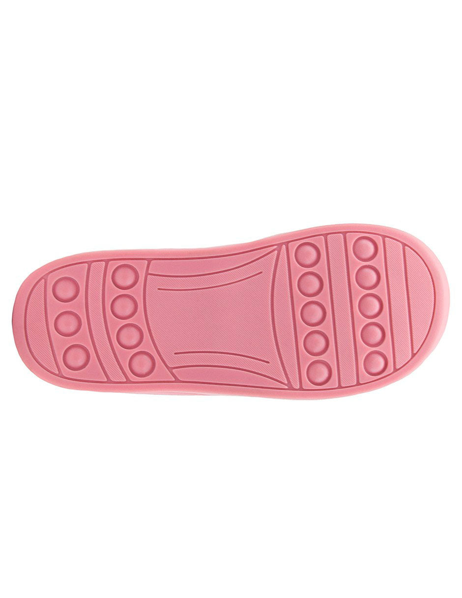 Zapato Primeros Pasos Mary Jane Blanco Rosa Niña Karsten