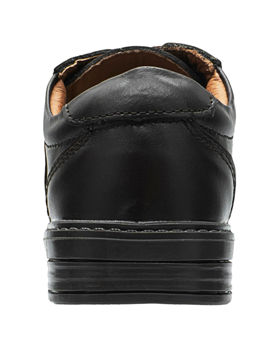 Zapato Napa Negro Escolar Formal Niño Ninos®