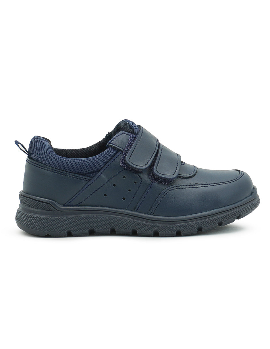 Zapato Escolar Marino Choclo Niño Ninos®.