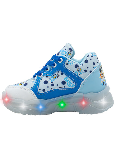 Tenis Dog LED Azul Niño Pequenos Pasos