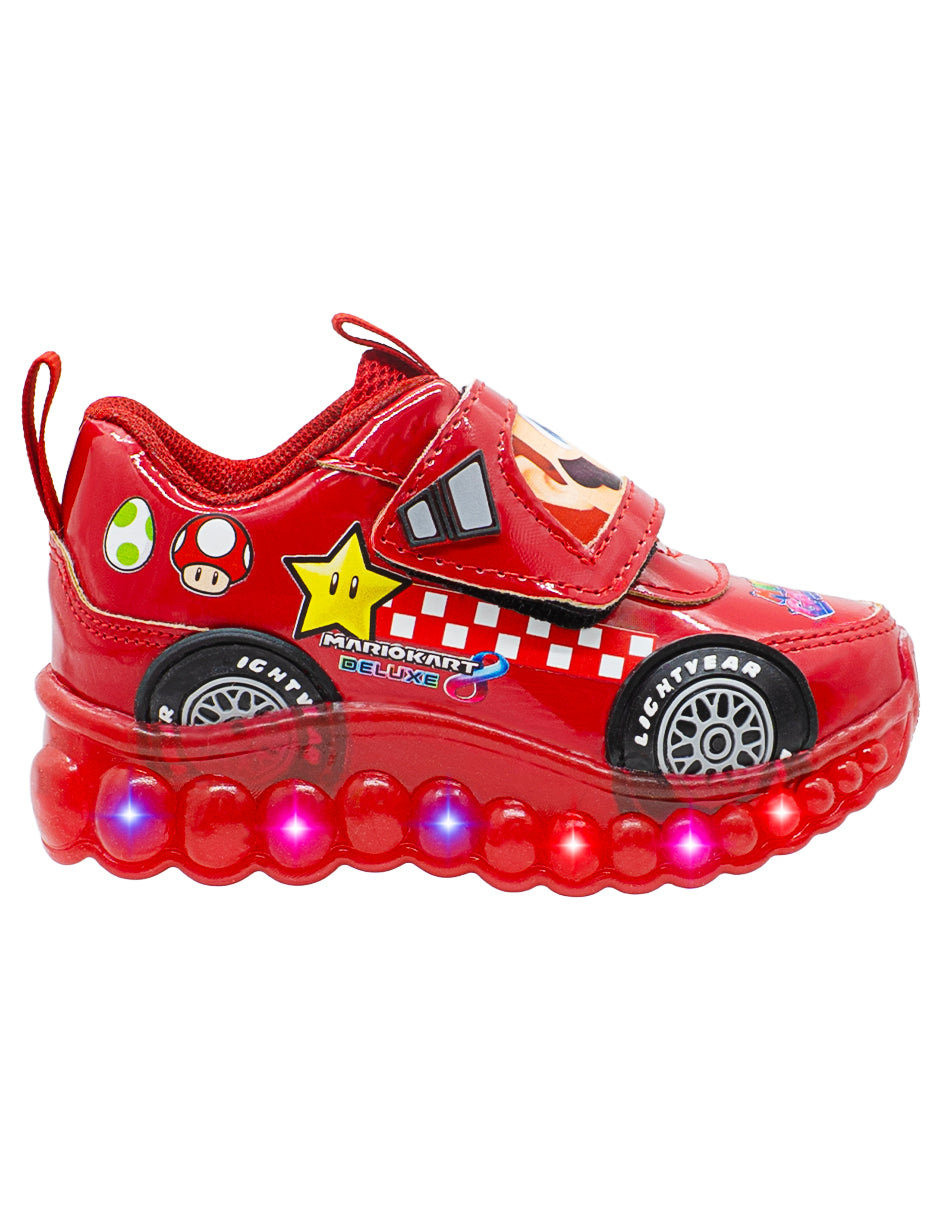Tenis LED Niño Kart Pequenos Pasos