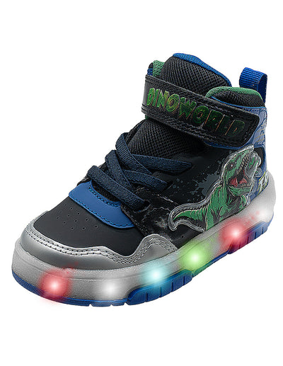 Tenis LED Dinosaurio Niño Tenis con Imaginación