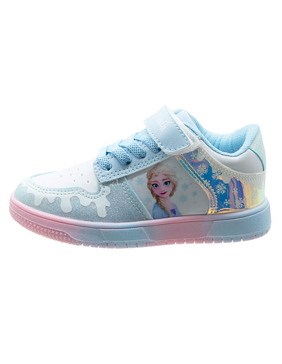Tenis Azul Personaje Niña Tenis Con Imaginacion
