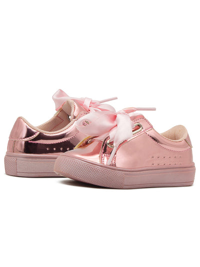 Tenis Casuales Niña Acabado Metálico Tropicana