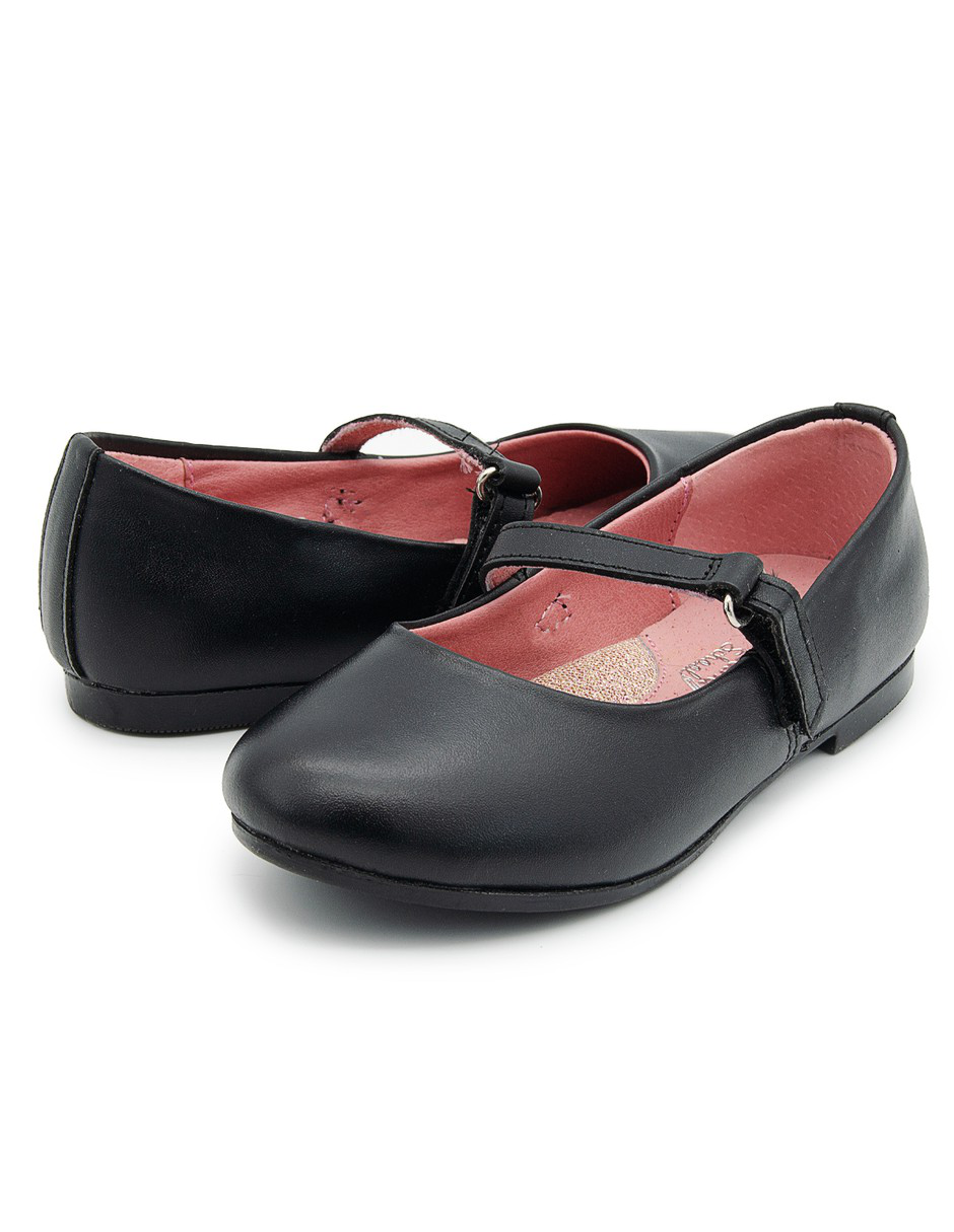 Zapato Escolar Niña Tipo Mary Jane Tropicana