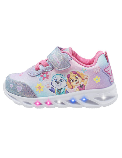 Tenis Niña Paw Patrol LED Glitter Tropicana