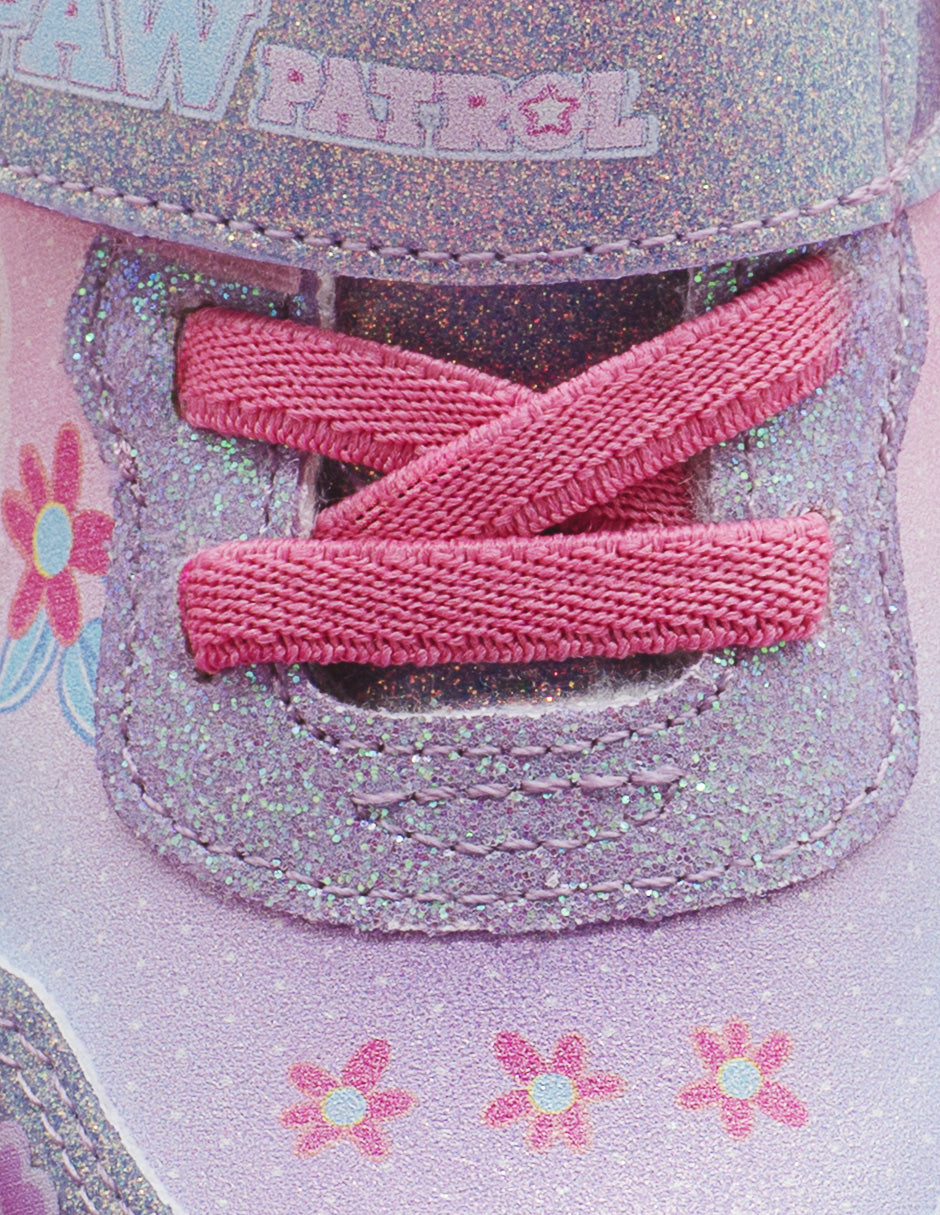 Tenis Niña Paw Patrol LED Glitter Tropicana