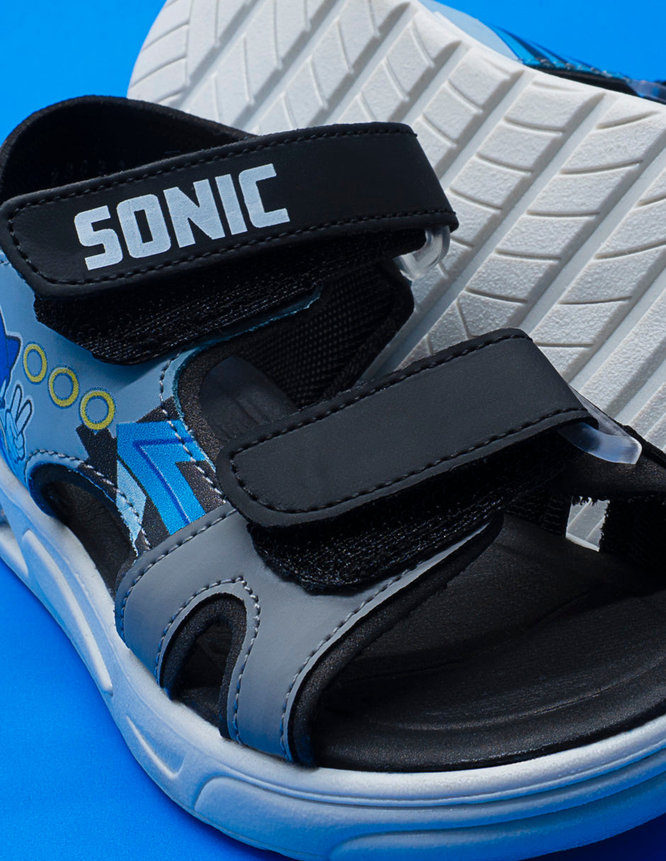 Sandalia Niños Deportiva infantil Sonic LED Tropicana