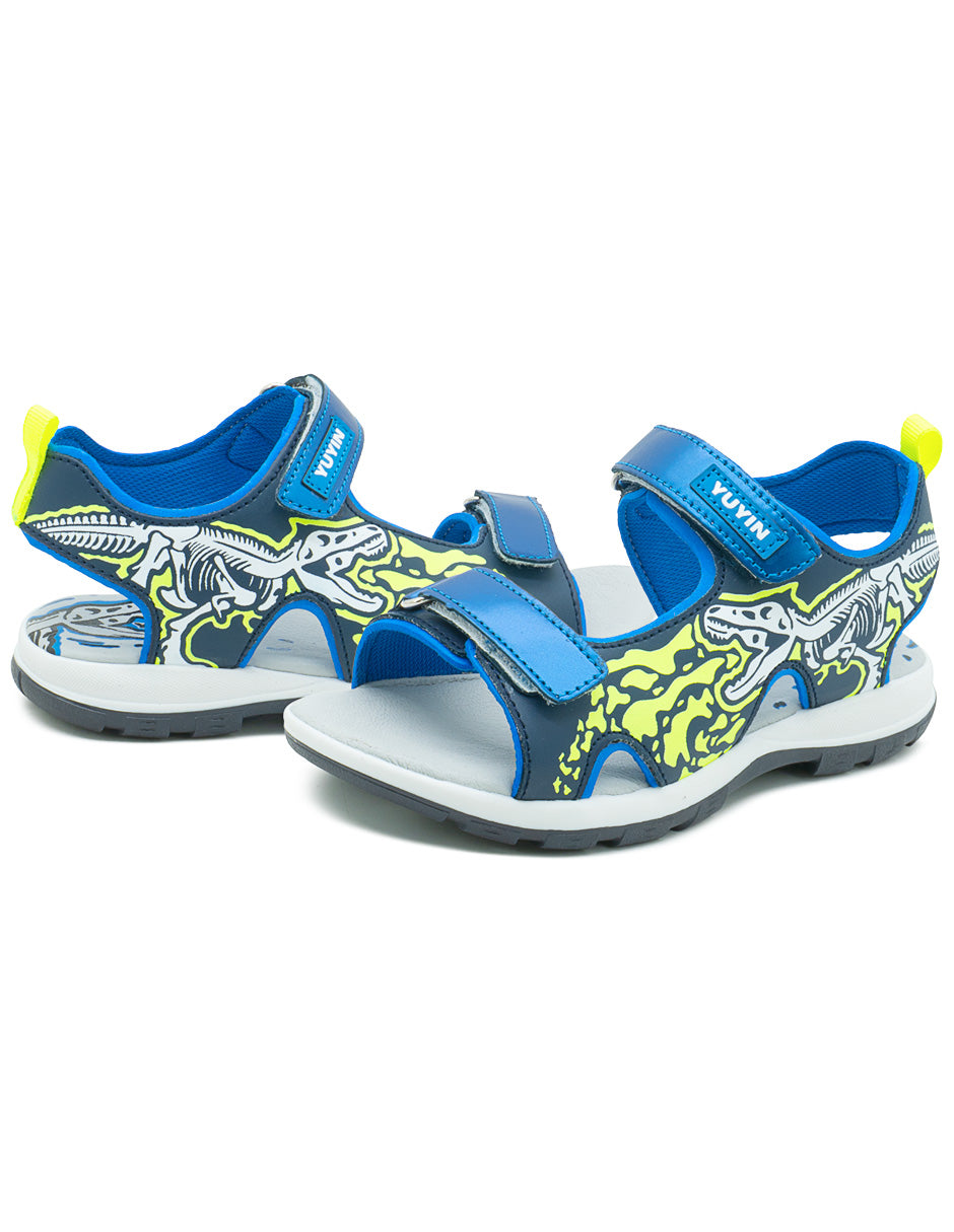 Sandalias Deportivas Niño Estampado de Dinosaurio Yuyin