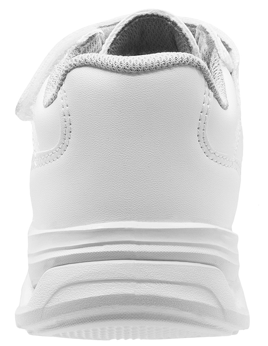 Tenis Escolar Blanco Yuyin Para Niño