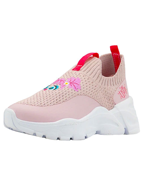 Tenis Deportivo Tipo Calcetín Rosa Niña Karsten®