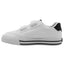 Tenis Puma Court Classic Blanco Negro Infantil 18-21.5