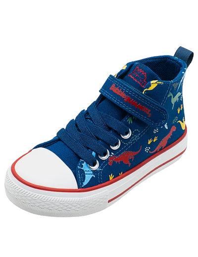 Tenis Tipo Bota Dinosaurios Marino Rojo Niño Bubble Gummers®
