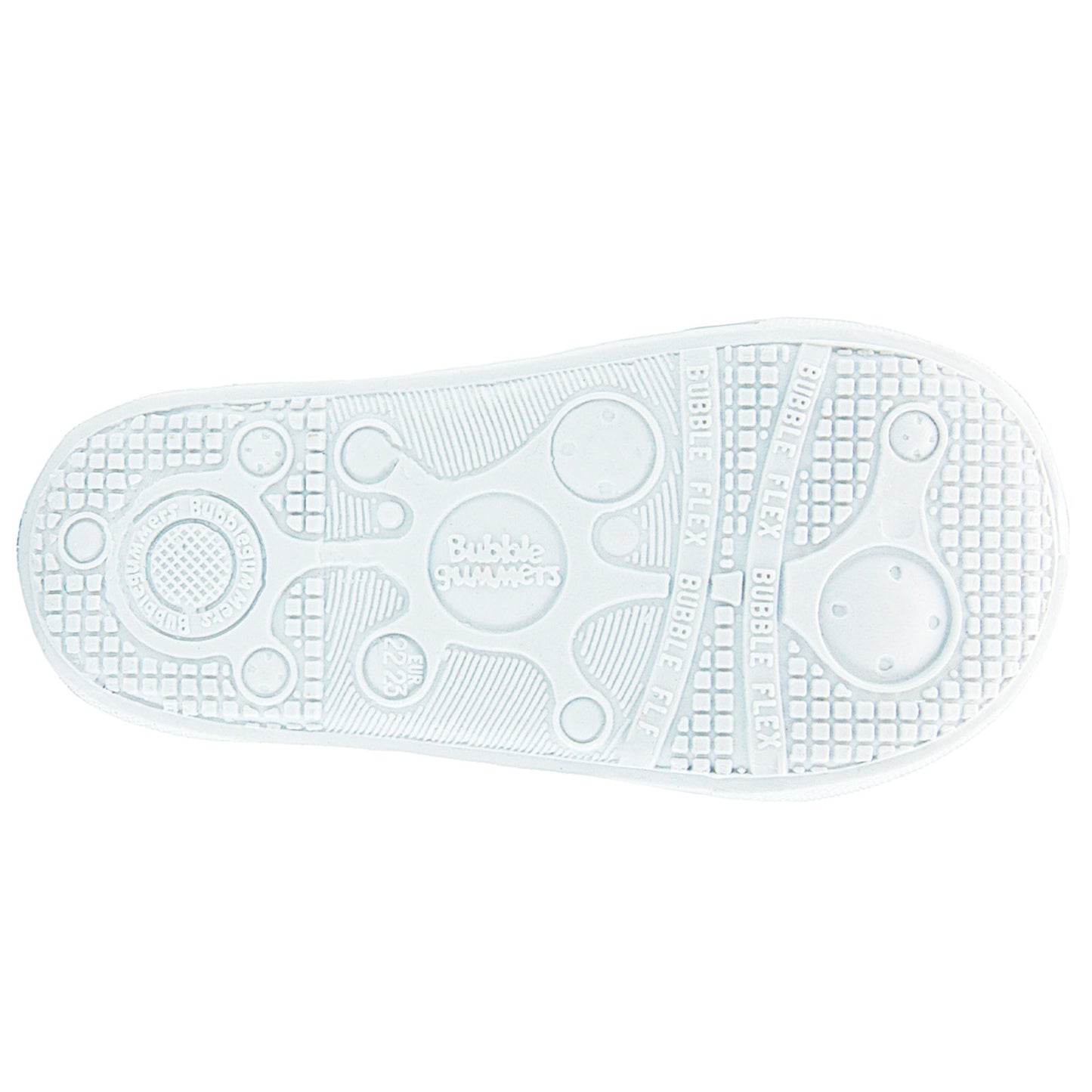 Tenis Botita Mezclilla Rapunzel Estrella Azul Niña Bubble Gummers