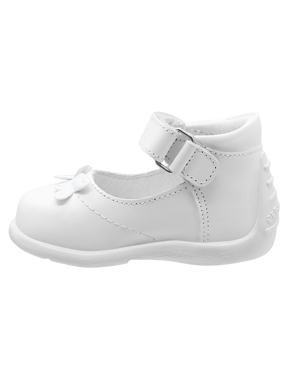 Zapato Charol Blanco Mary Jane Niña Andanenes®