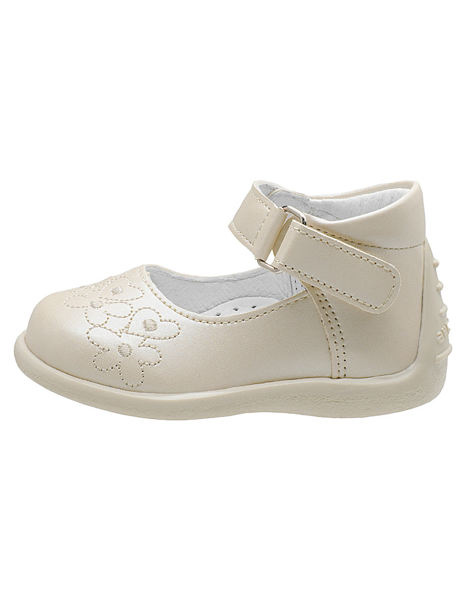 Zapato Mary Jane Oro Primeros Pasos Niña Andanenes