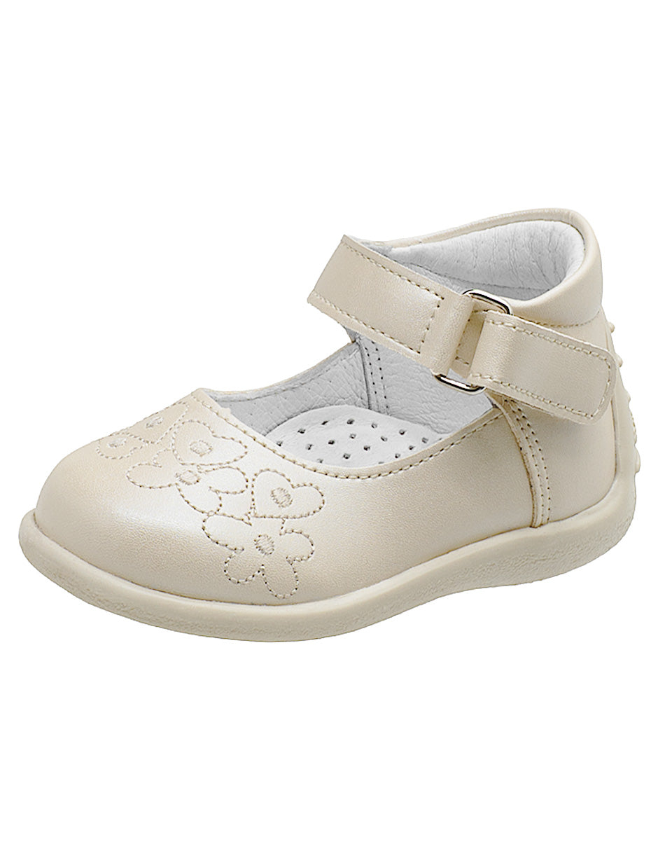 Zapato Mary Jane Oro Primeros Pasos Niña Andanenes