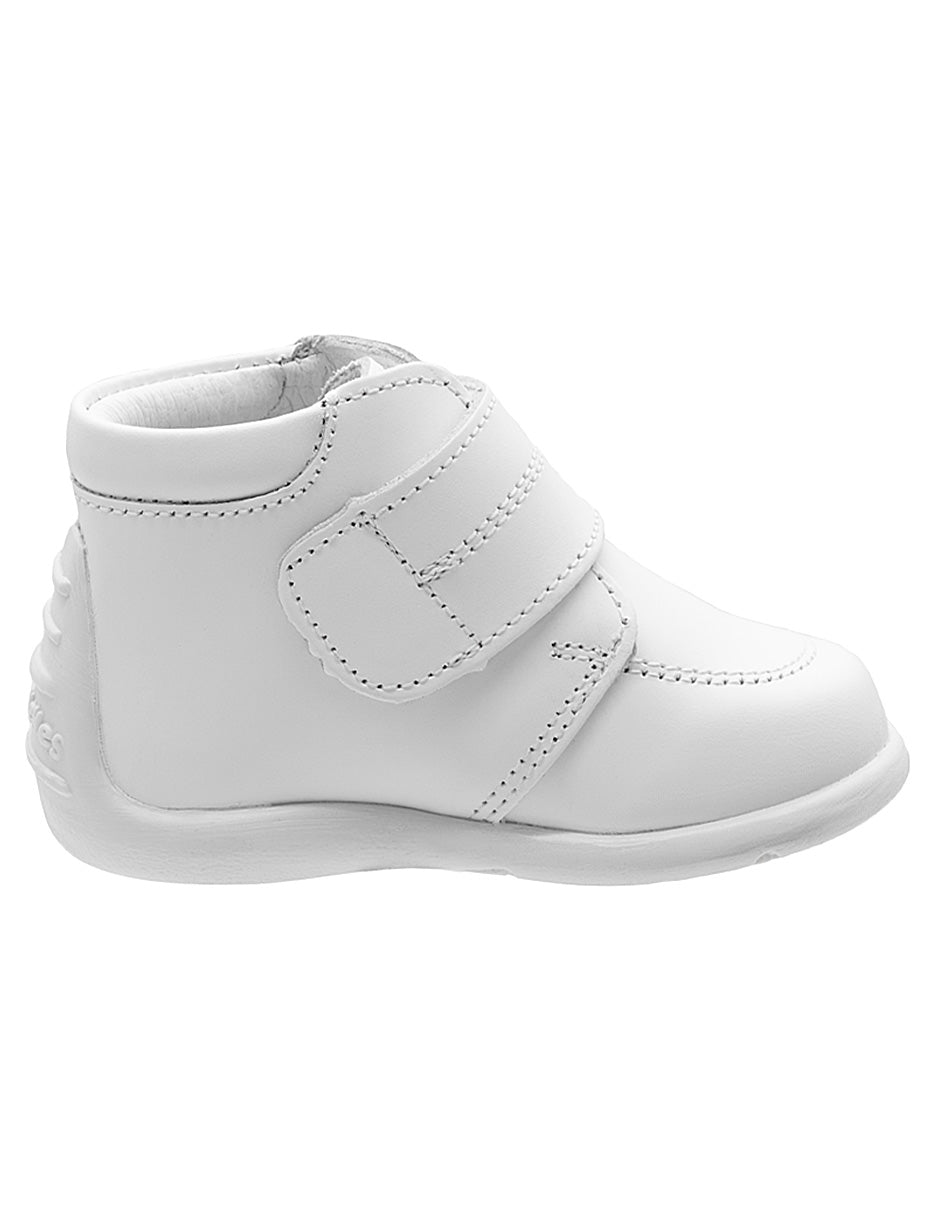 Zapato Tipo Bota Blanco Primeros Pasos Niño Andanenes