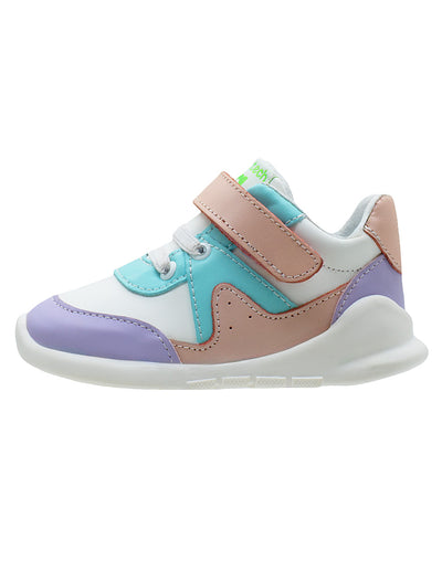 Tenis Choclo Blanco Rosa Niña Andanenes®