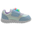 Tenis Deportivos Choclo LED Azul Princesa Niña Bubble Gummers.