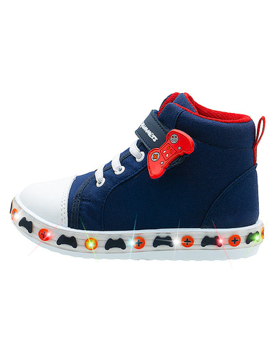 Tenis ArmyIII LED Marino Niño Gamer Bubble Gummers®