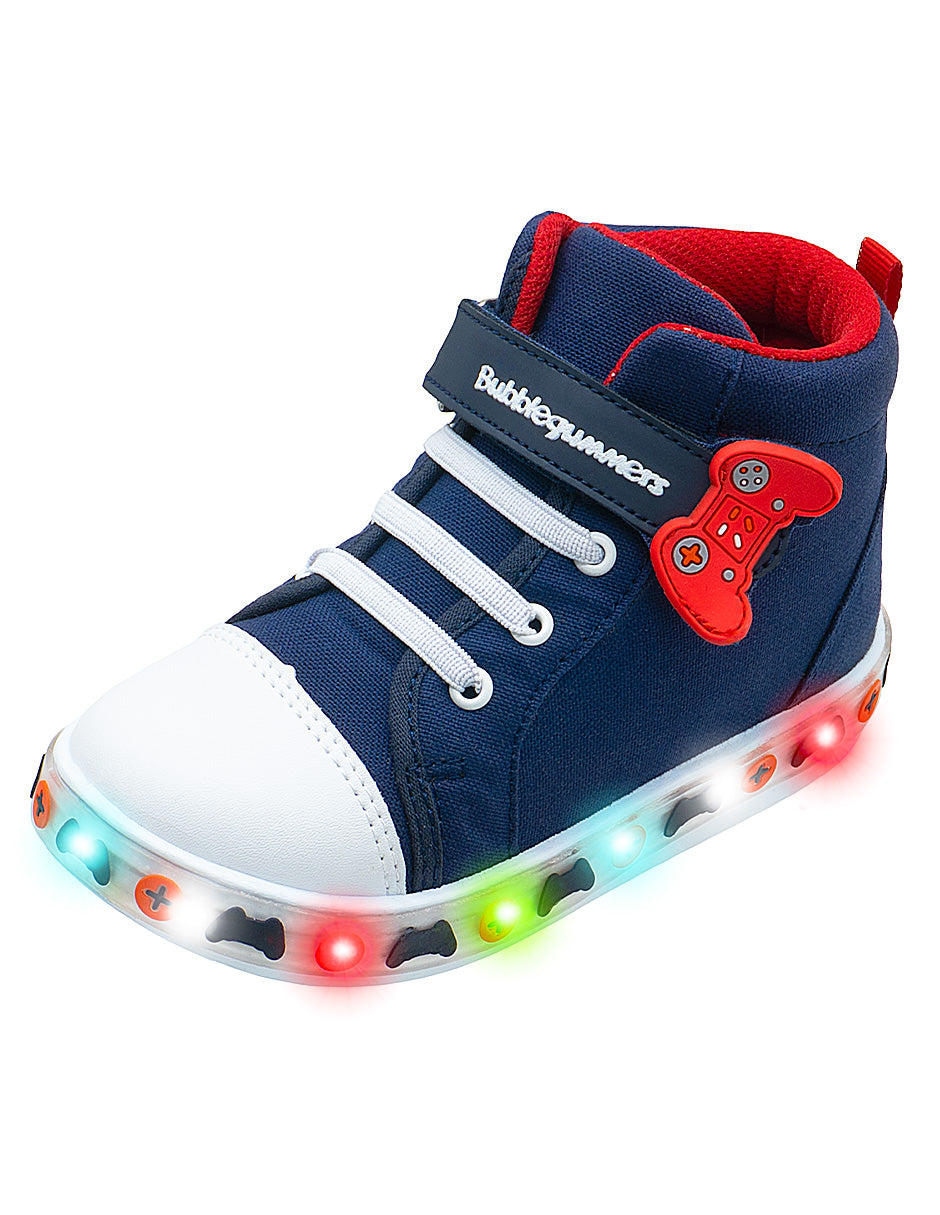Tenis ArmyIII LED Marino Niño Gamer Bubble Gummers®