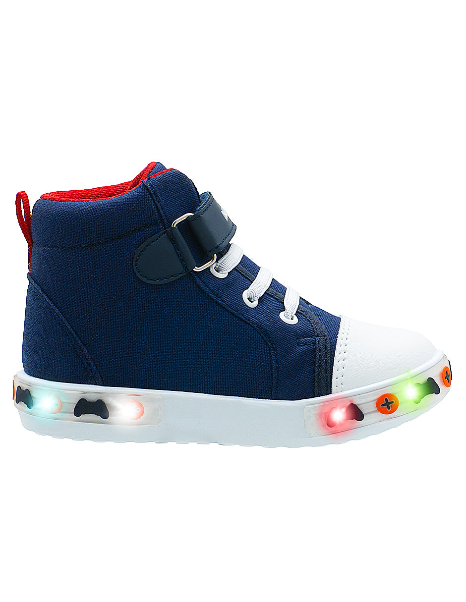 Tenis ArmyIII LED Marino Niño Gamer Bubble Gummers®