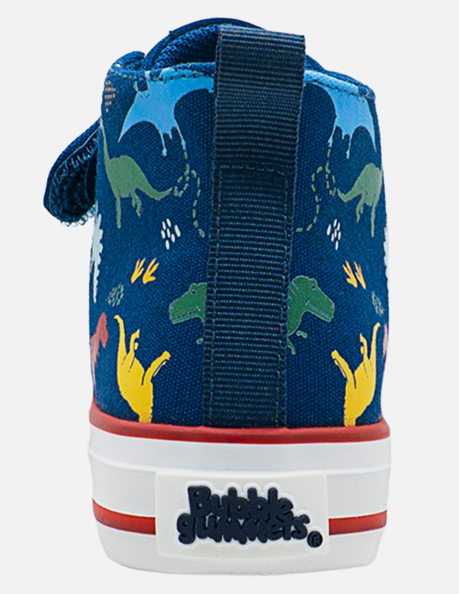 Tenis Bota Para Niño Bubble Gummers Marino Rojo