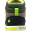 Tenis Bota Luces Para Niño Bubble Gummers Verde Negro