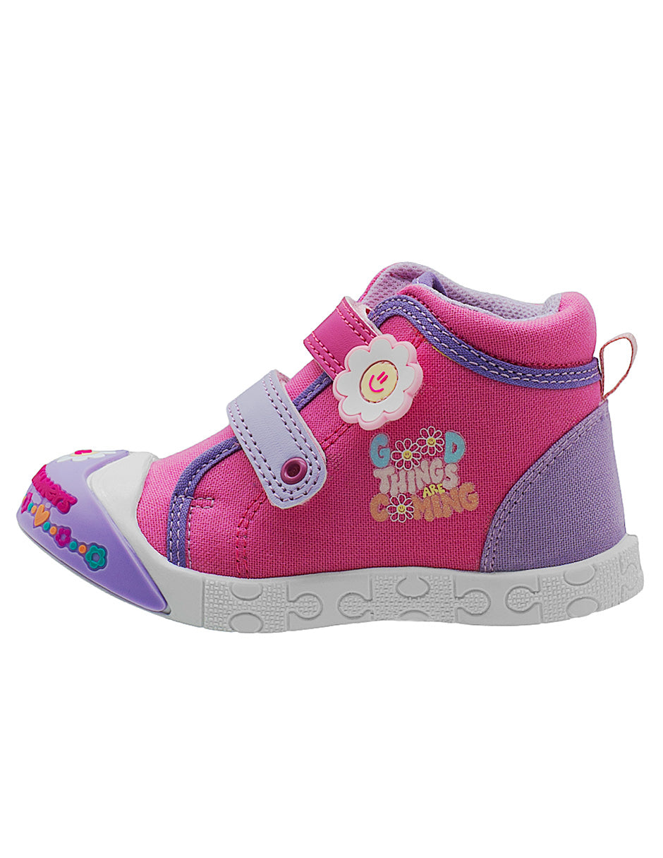 Tenis Tipo Bota Niña Fiusha Bubble Gummers