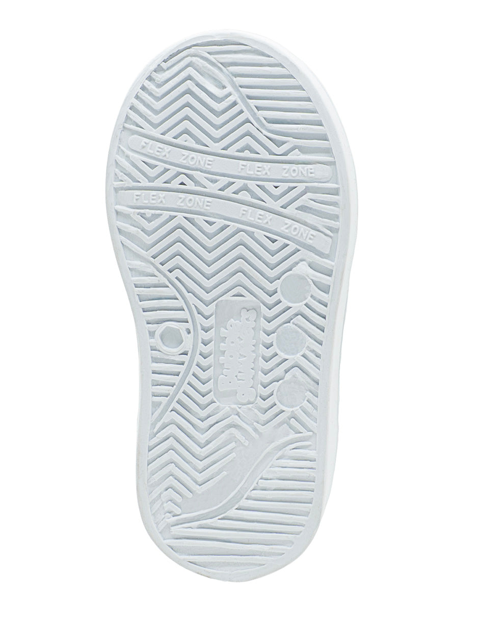 Tenis Bota Para Niña Bubble Gummers Lila Menta