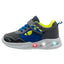 Tenis LED Choclo Dragon Azul Niño Bubble Gummers.
