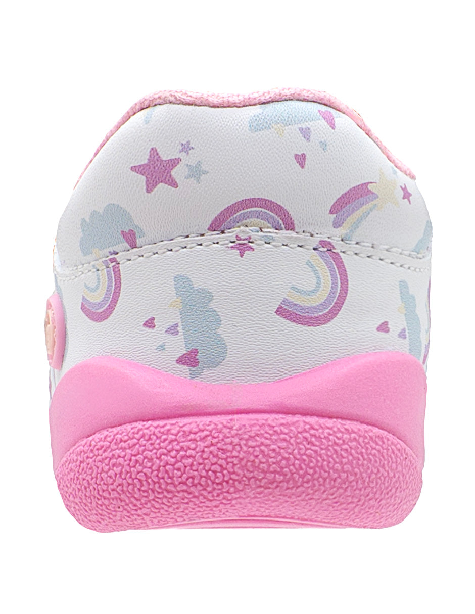 Tenis Para Niña Bubble Gummers Rosa
