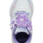 Tenis Luces Para Niña Bubble Gummers Blanco Lila