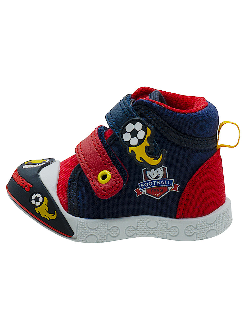 Tenis Niño Tipo Bota Futbol Bubble Gummers