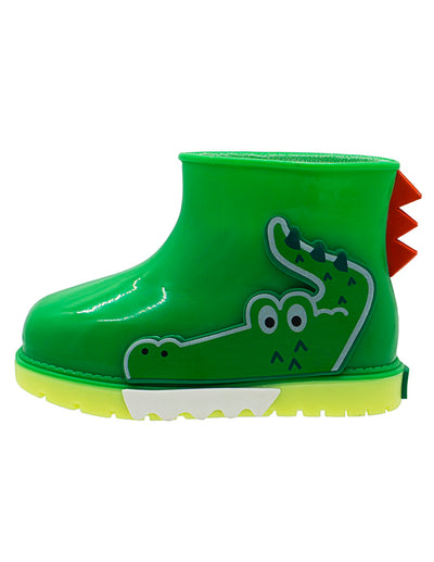 Bota Hule Para Niño Bubble Gummers Verde Lima