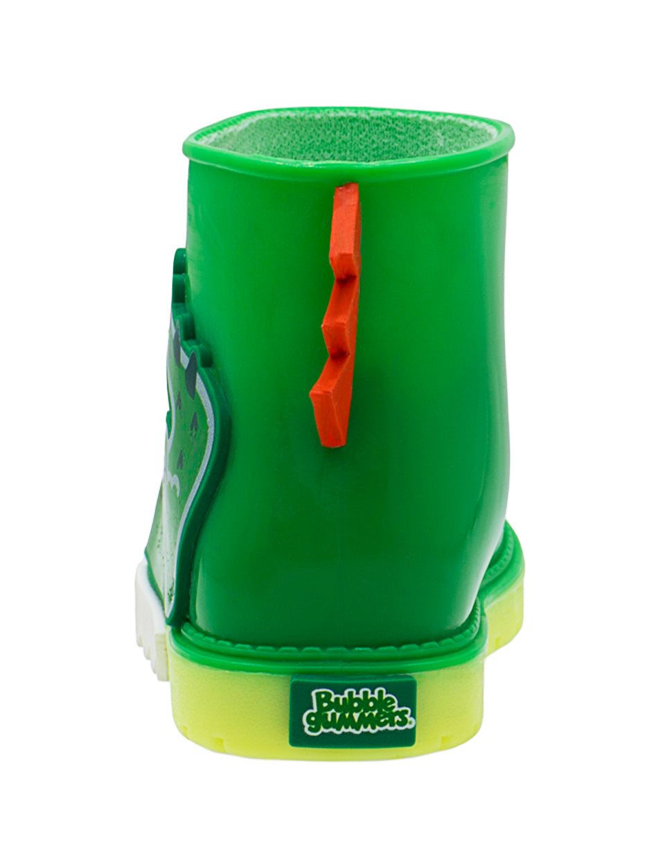 Bota Hule Para Niño Bubble Gummers Verde Lima