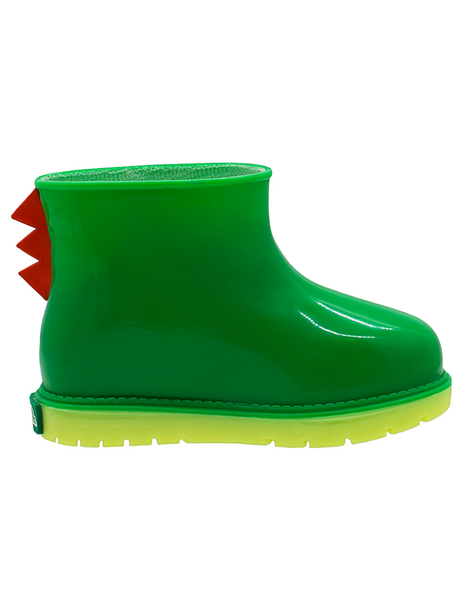 Bota Hule Para Niño Bubble Gummers Verde Lima