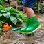 Bota Hule Para Niño Bubble Gummers Verde Lima