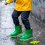Bota Hule Para Niño Bubble Gummers Verde Lima