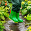 Bota Hule Para Niño Bubble Gummers Verde Lima