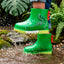 Bota Hule Para Niño Bubble Gummers Verde Lima