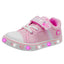 Tenis Choclo LED Estrella Rosa Niña Bubble Gummers.