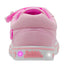 Tenis Choclo LED Estrella Rosa Niña Bubble Gummers.